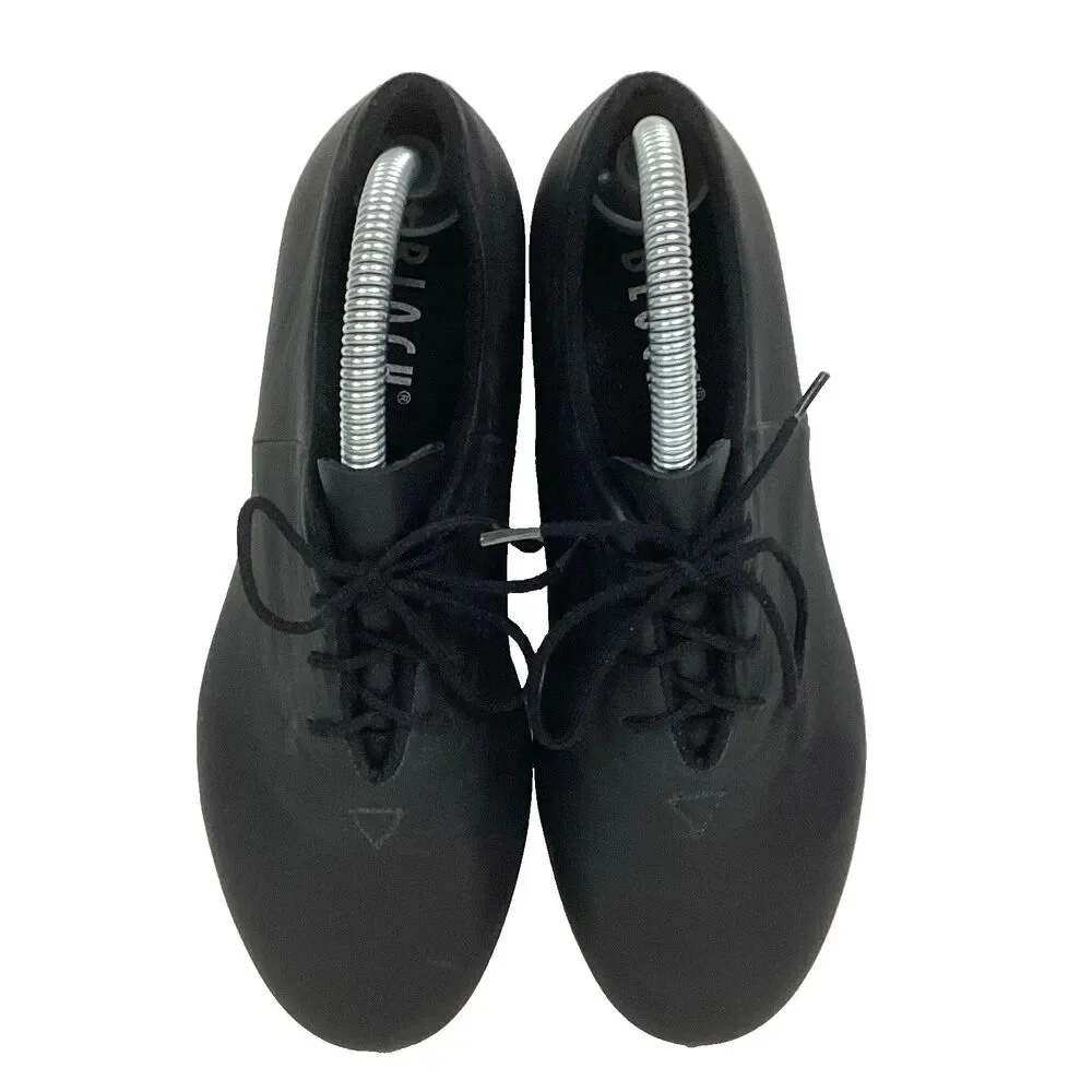 Bloch Mega Women's 7(M) Tap Dance Shoes Black Leather Lace-Up